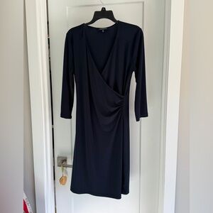 Women’s medium navy blue long sleeve dress
